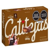 Chocotejas CATITEJAS Manjar Caja 180g