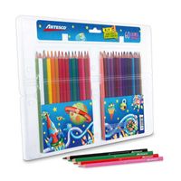 COLORES  LARGOS SUPERPUNTA  ARTESCO TRIANGULARES X 60 UND