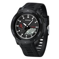 Reloj Hombre SANDA 3360 Analogo-Digital Negro