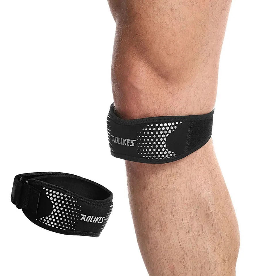 Menisqueras Deportivas AOLIKES A-7921 Ajustables Gris