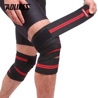 Rodilleras Deportivas AOLIKES A-7164 Vendas Compresión Rojo