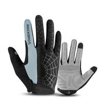 Guantes Ciclismo Moto ROCKBROS S109-1 Antideslizante Gris