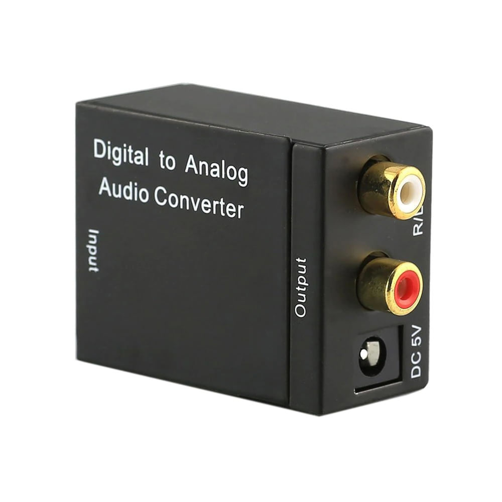 Convertidor De Audio Optico Digital A Rca Cable optico a rca