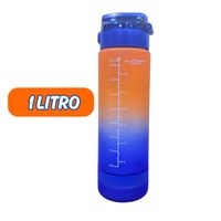 Botella Tomatodo de Plástico 1L Wadfow WWT1C03