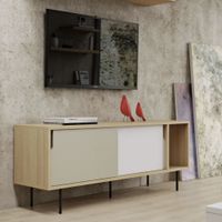 Aparador Moderno Levandowski Multicolor TU MESITA