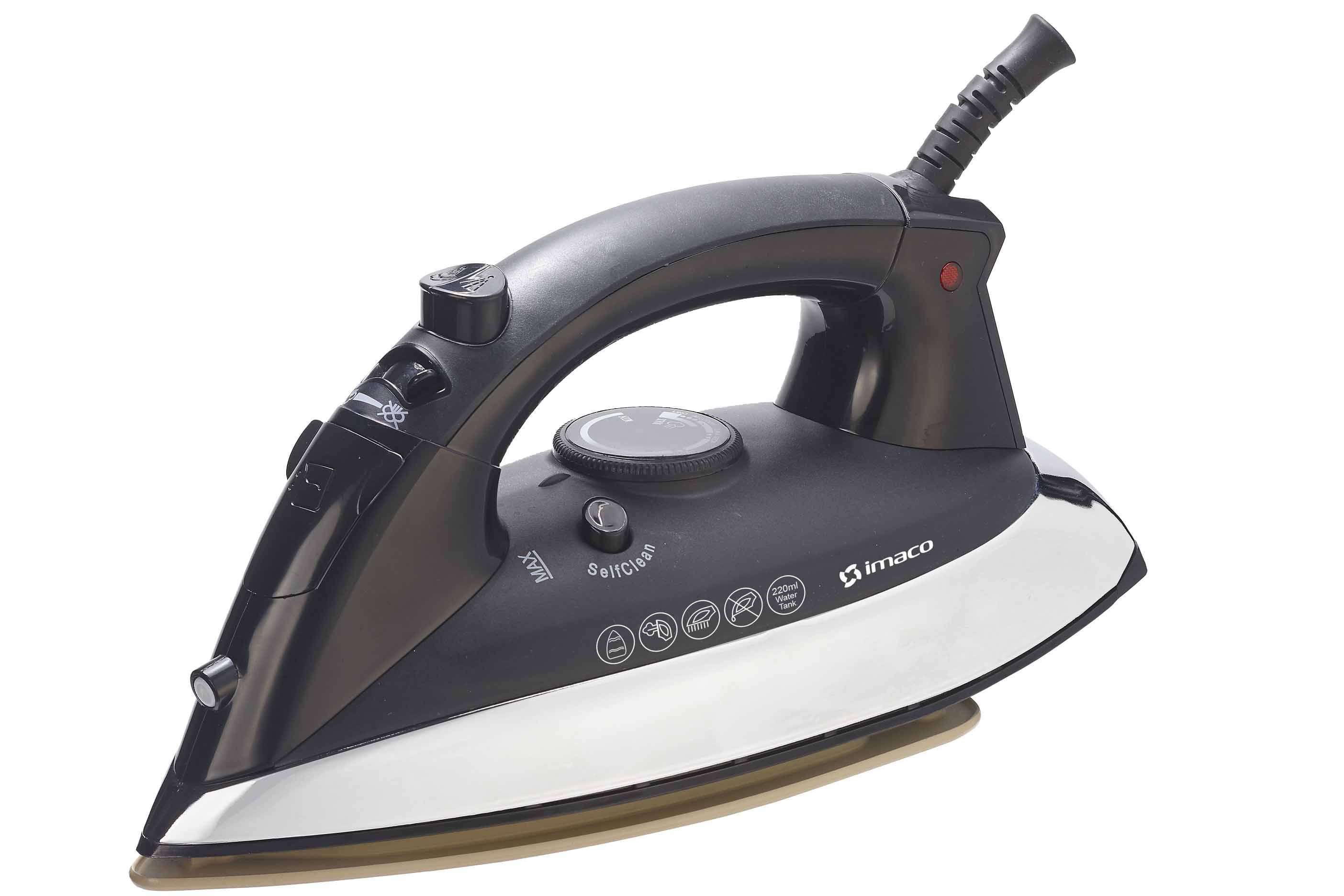 PLANCHA A VAPOR C/BASE CROMADA ETA181 IMACO