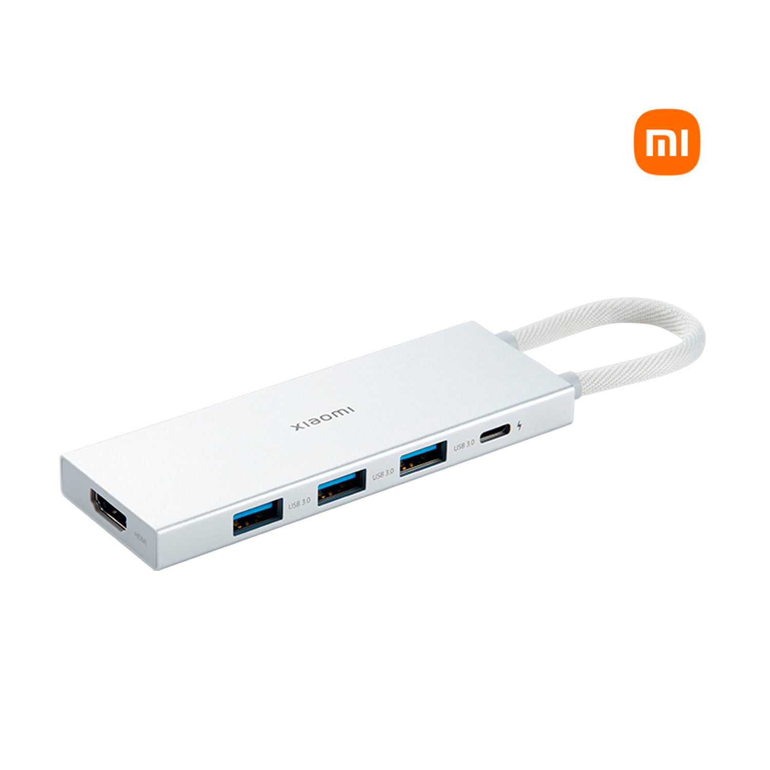 Hub Adaptador Xiaomi Tipo C a USB-C USB 3.0 HDMI 4K Tranferencia 450MB/s