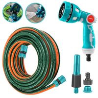 Manguera para hidrolavadora, conectores prémium, 10m REFORZADA 3 CAPAS