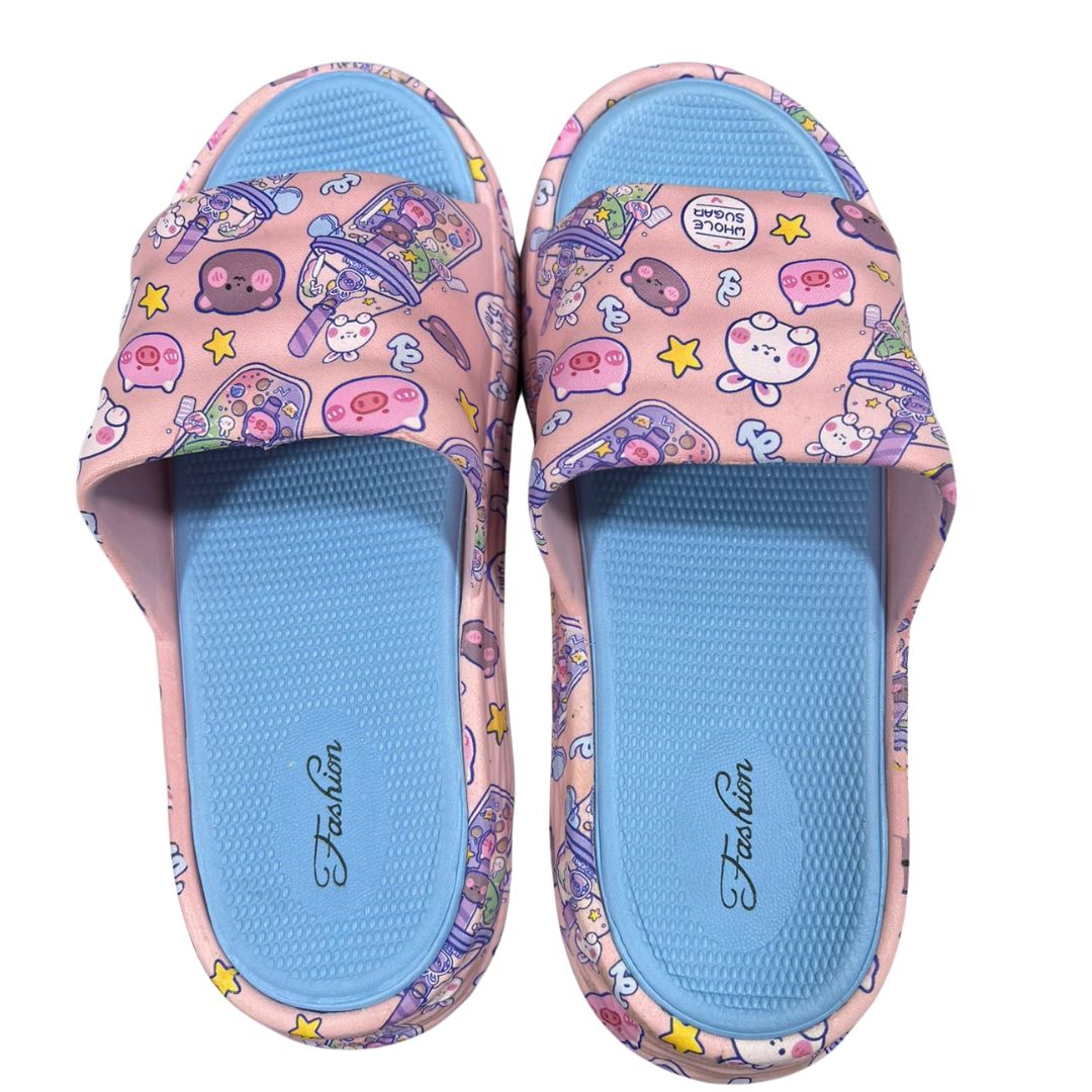 sandalia para niña diseño kawaii de goma talla 30-31