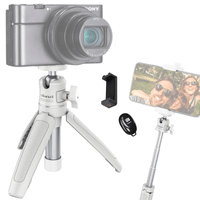 Trípode Palo Selfie Ulanzi MT-08 Blanco + Clip + Shutter