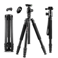 Trípode Profesional 160 Cm Weifeng WF-6620A + Disparador Bluetooth