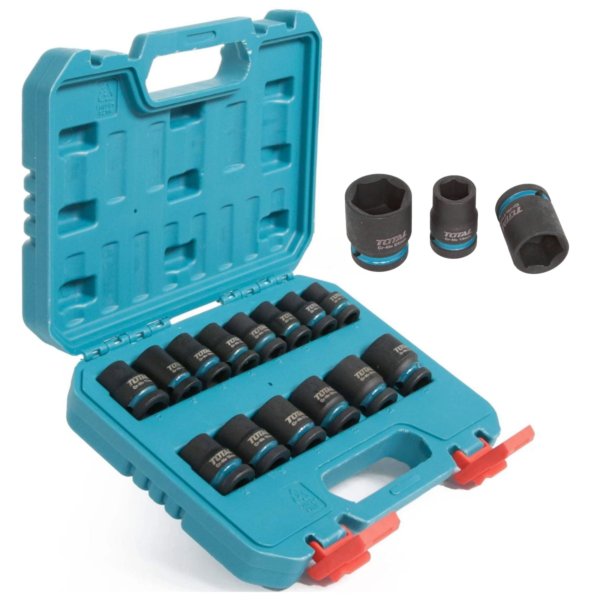 Dados de Impacto 1/2"" Juego de 14pcs THISTD12141 Total