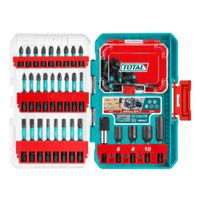 Punteras y dados para Atornillador de impacto 51pcs TACSDL25106 TOTAL