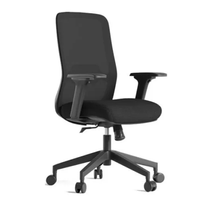 Silla Lacros Negro Giratoria