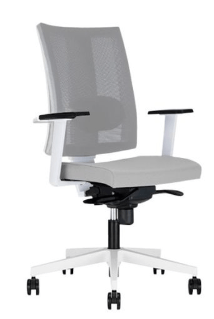 Silla Nowy Styl Navigo Lux Mesh Gris YB094 Giratoria