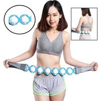 Rodillo Masajeador Para Cuello Cintura y Espalda Para Fitness