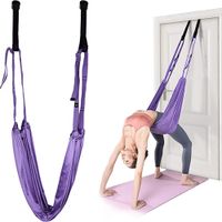 Correa de estiramiento ajustable flexibilidad para puerta entrenamiento columpio de Yoga