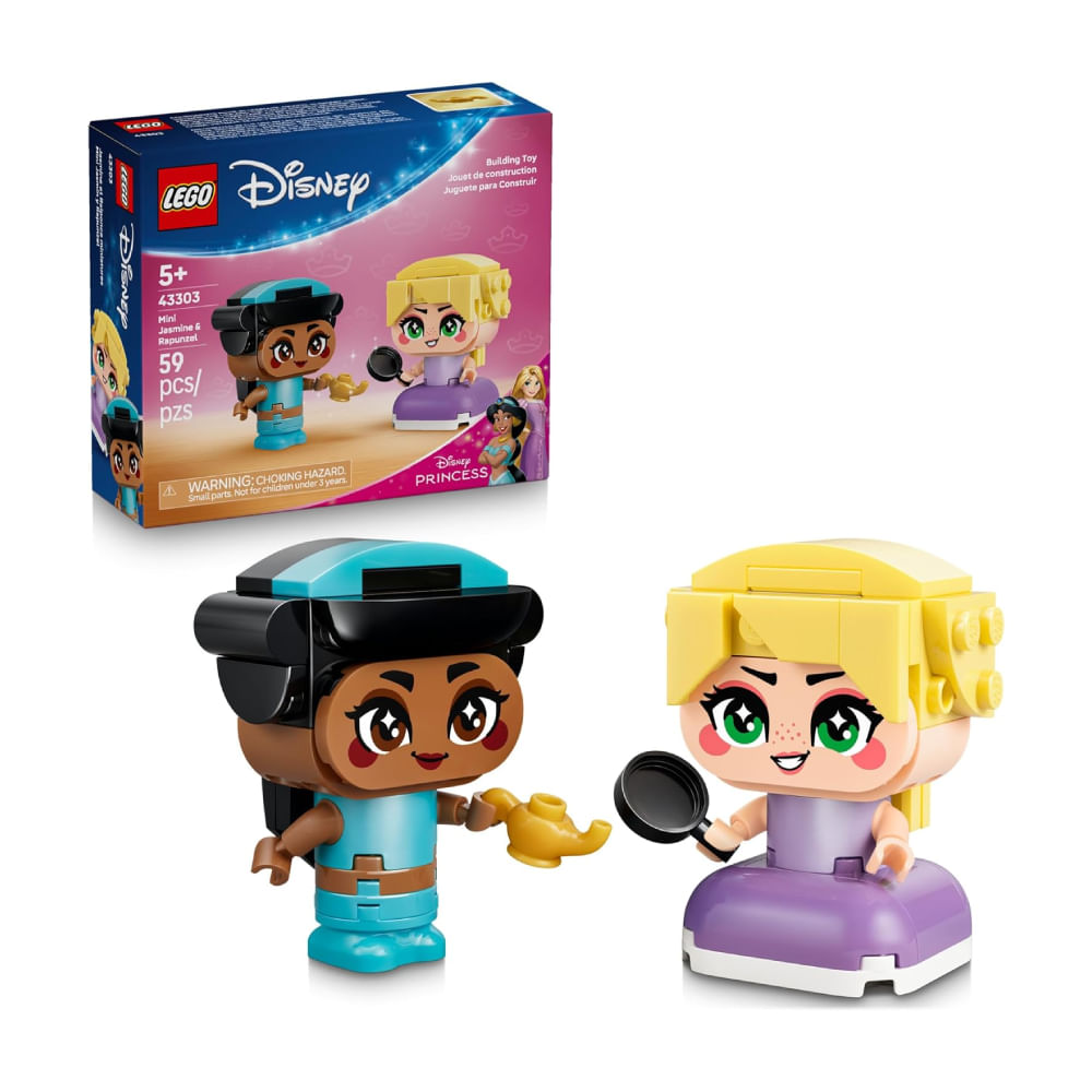 LEGO Disney Princess Mini Jasmine Rapunzel 43303