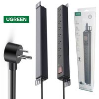Extensión de 8 Salidas cable 1.80m rack regleta 1875w 15A UGREEN PDU