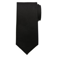 Corbata Calvin Klein Spun Solid - Negro