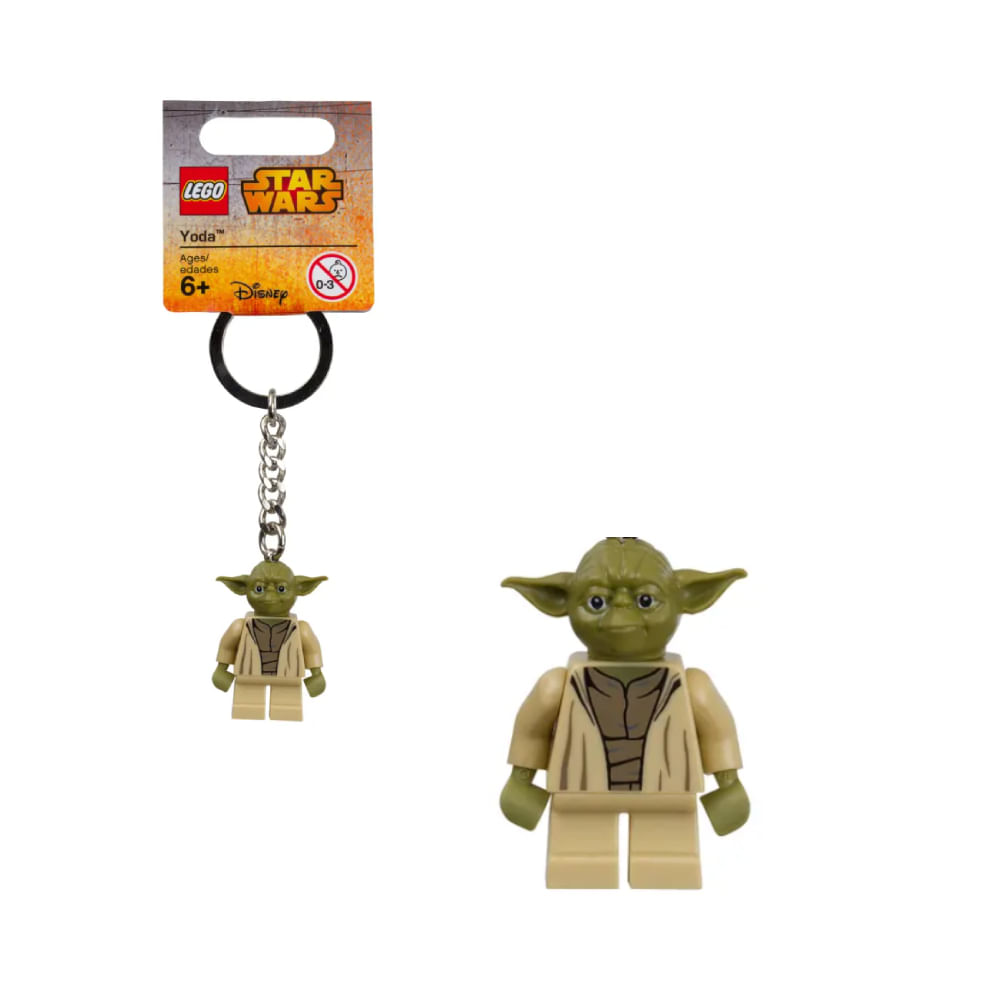 Lego Disney Star Wars Minifigure Key Chain Yoda 853449