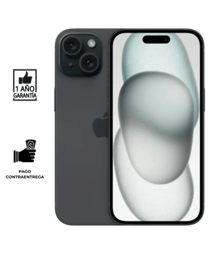 iPhone 15 Plus 128 Gb I Reacondicionado Grado B I color: Negro
