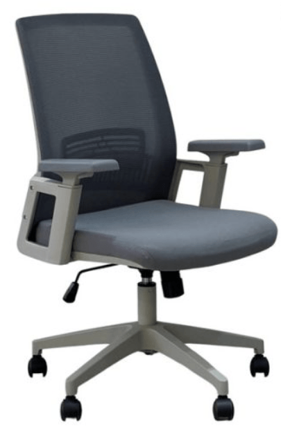 Silla Tatiana Bg Gris Giratoria
