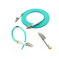 Cable patch cord de fibra optica OM3 3.0mm LC-LC 50dB 50/25 10 Metros