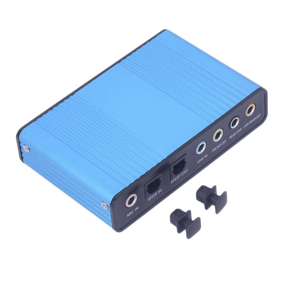 Tarjeta De Sonido Externa Usb 5.1 Audio Microfono 6 Canales