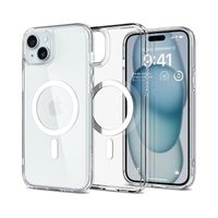 CASE COMPATIBLE CON IPHONE 15 SPIGEN NEO HYBRID CRYSTAL MAGSAFE TRANSPARENTE