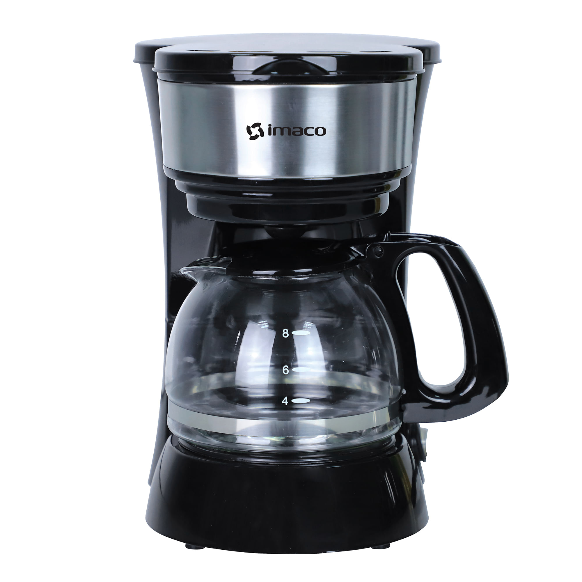 Cafetera electrica 6 tzs panel decorativo ac/inox imaco CM1123