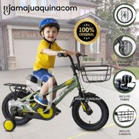Bicicleta Deportiva Aro 12 «PHINES II» para Niños Verde