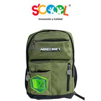 Mochila SCOOL PLAY  Young H Minecraft