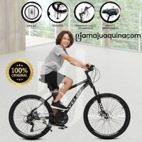 Bicicleta Montañera Aro 24 «CROMOLY» Edición Limitada Negro