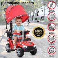 Correpasillo Guiador «MINI JEEP» para Niños Rojo