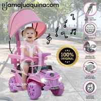 Correpasillo Guiador «MINI JEEP» para Niños Lila