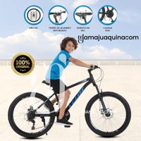Bicicleta Montañera Aro 24 «ROMA MTB» Edición Limitada Azul