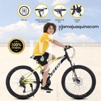 Bicicleta Montañera Aro 24 «ROMA MTB» Edición Limitada Amarillo