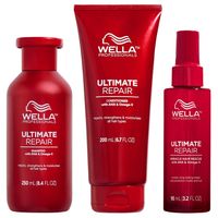 Shampoo 250ml+ Acondicionador+ Miracle Hair 95ml Wella Ultimate Repair