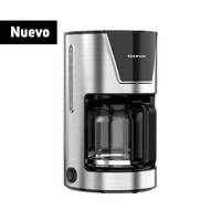 Cafetera Taurus Sicilia: Capacidad de 1.5 L, Filtro Lavable y Estilo Moderno (MO)