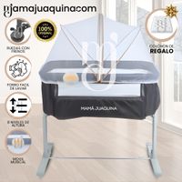 Cuna Musical de Lujo «MOZZI» Edición Limitada con Colchón Beige