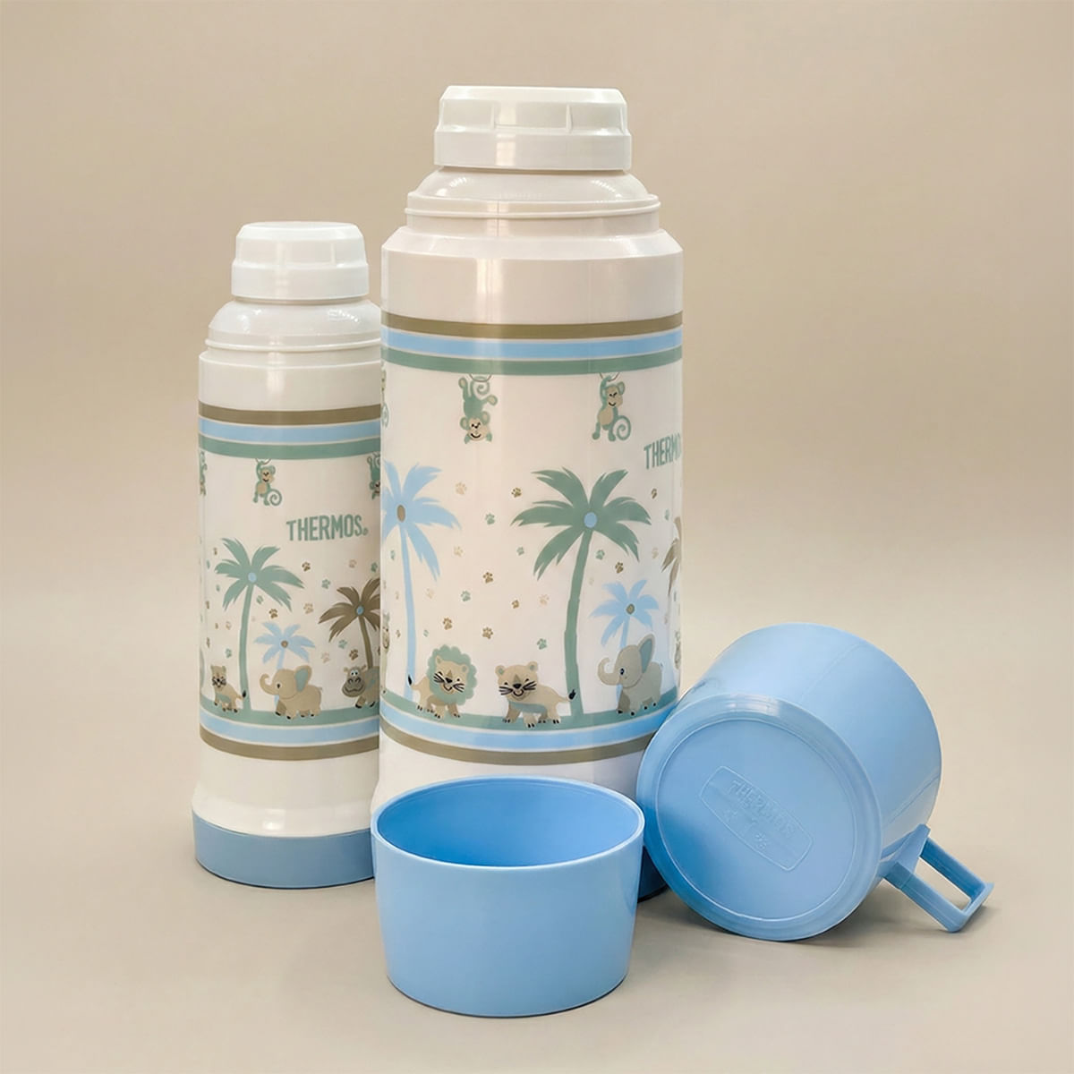 TERMOS PARA BEBE THERMOS KIT NIÑO VOGUE 2 PZAS 1 LITRO Y 500ML