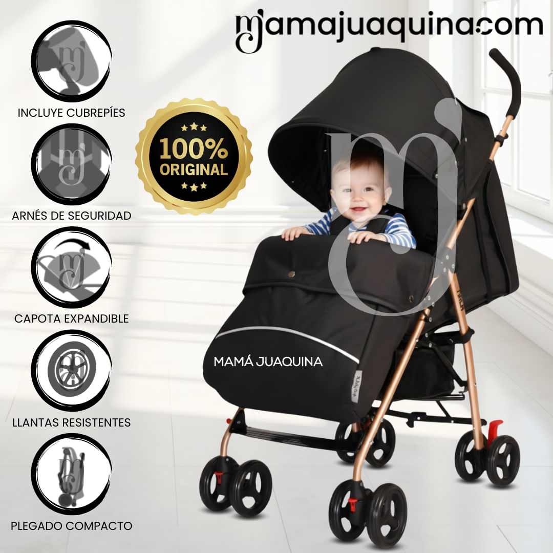 Coche Bastón «LOWELL» Edición Limitada Negro