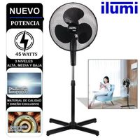 Ventilador De Pedestal Ilumi  IL-16
