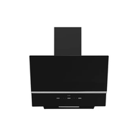 Campana Decorativa Nimbus, Panel Digital, Negro 60cm Sole TURE99CO