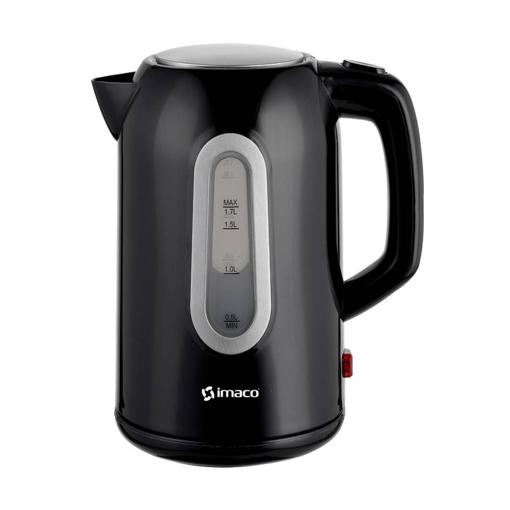 Hervidor Plástico 1.7L Imaco KE809 Negro - MEGA IMPORT