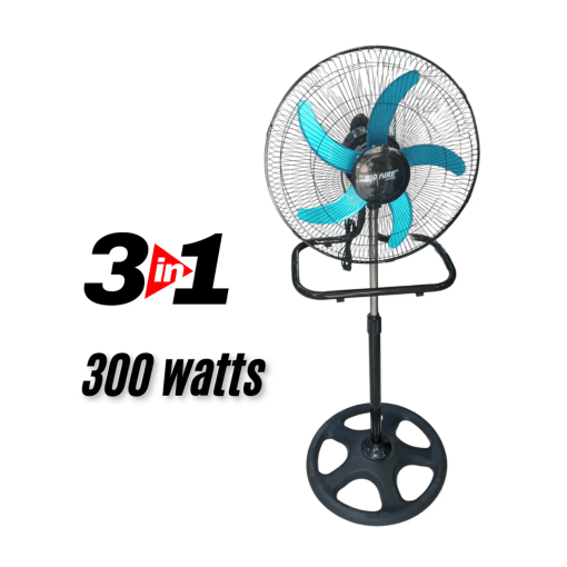 Ventilador BIO AIRE 3 en 1 de 18? 300W – BIO 1802