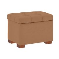 BAUL VEROE MAVISAC PEQUEÑO COLOR CAMELLO - TELA