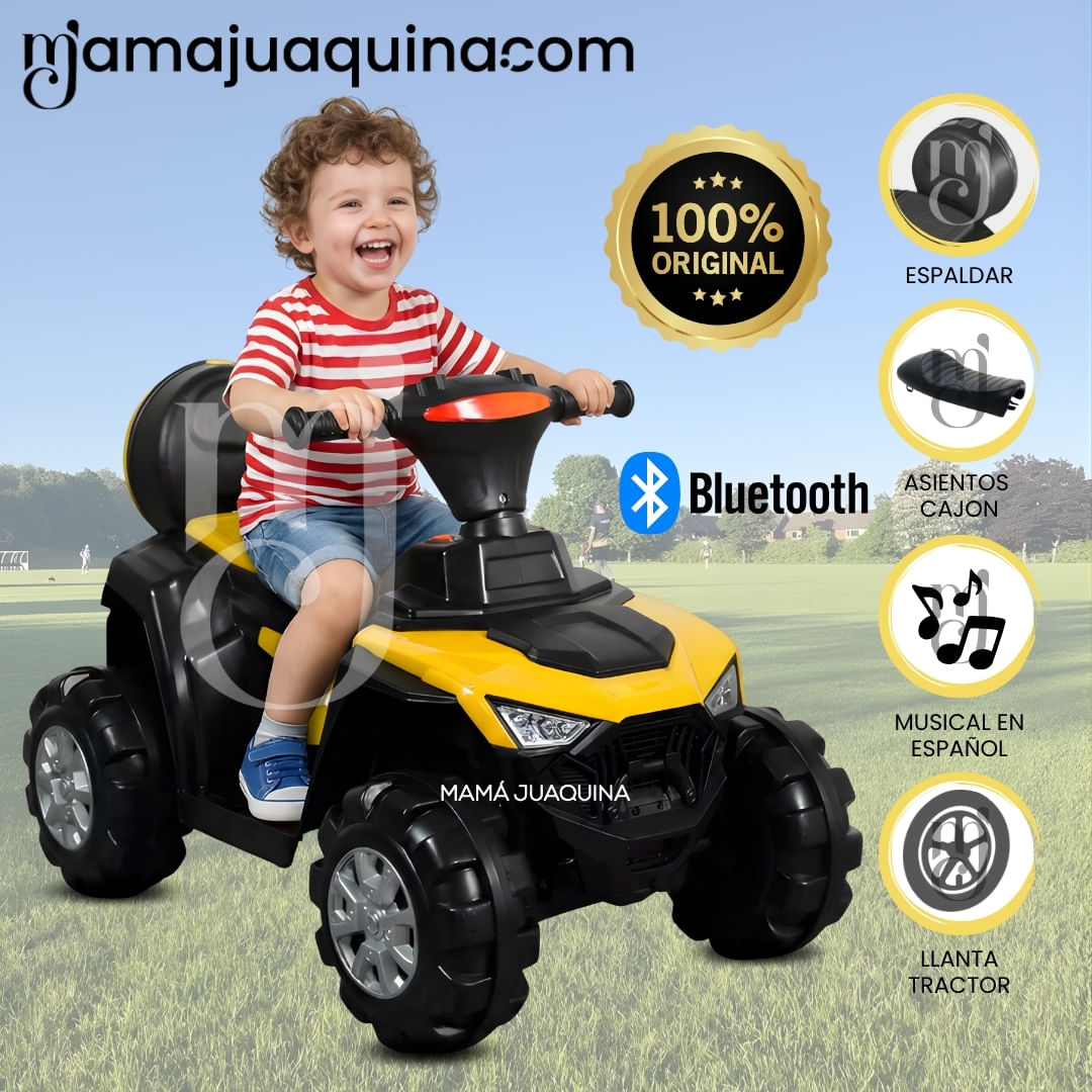 Cuatrimoto para Niños «QUADIX» Amarillo