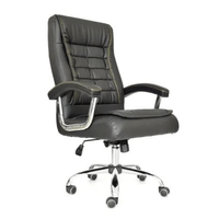Silla Vitoria Giratoria Negro CS B/Cromada Pte Nxt